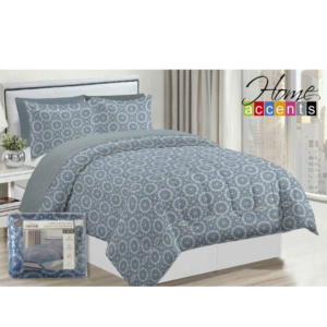 COMFORTER SET KING PRNT 3PC