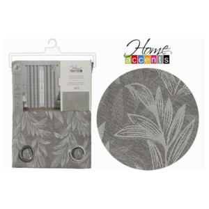 WINDOW CURTAIN GRAY IRIS